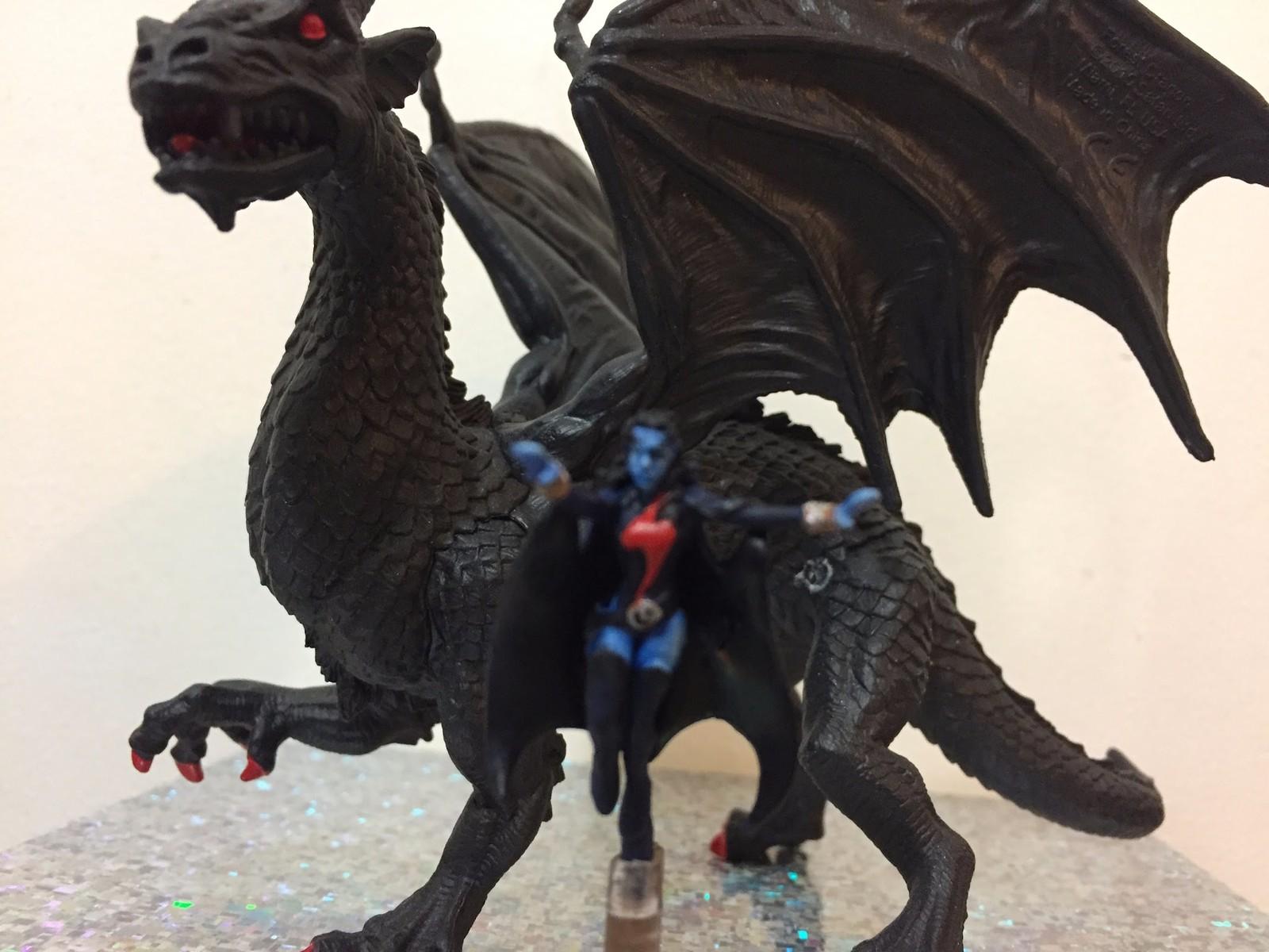 Painted miniature of Space Dragon