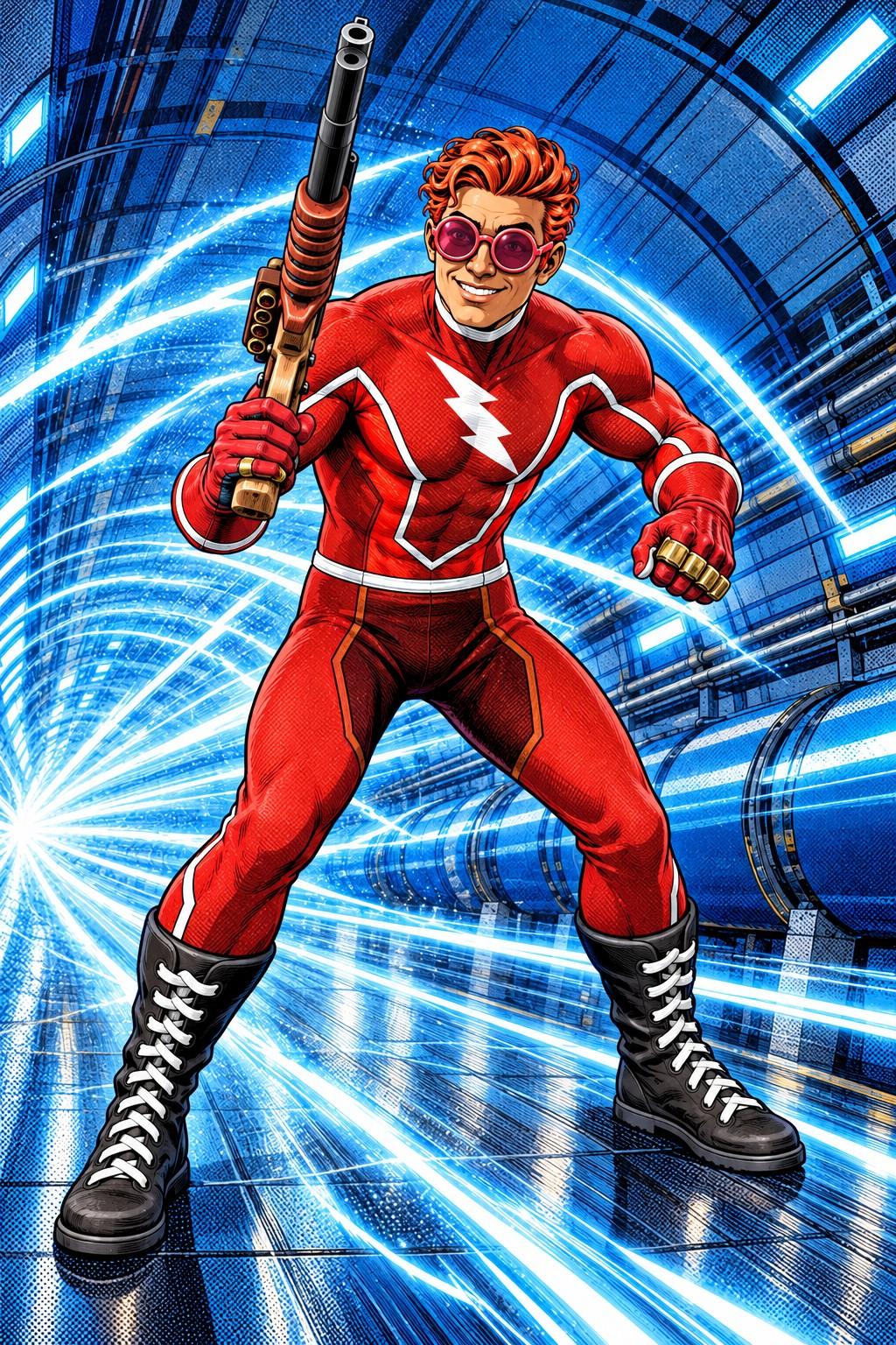 Portrait of Mr Sic, a Veteran Metahuman
