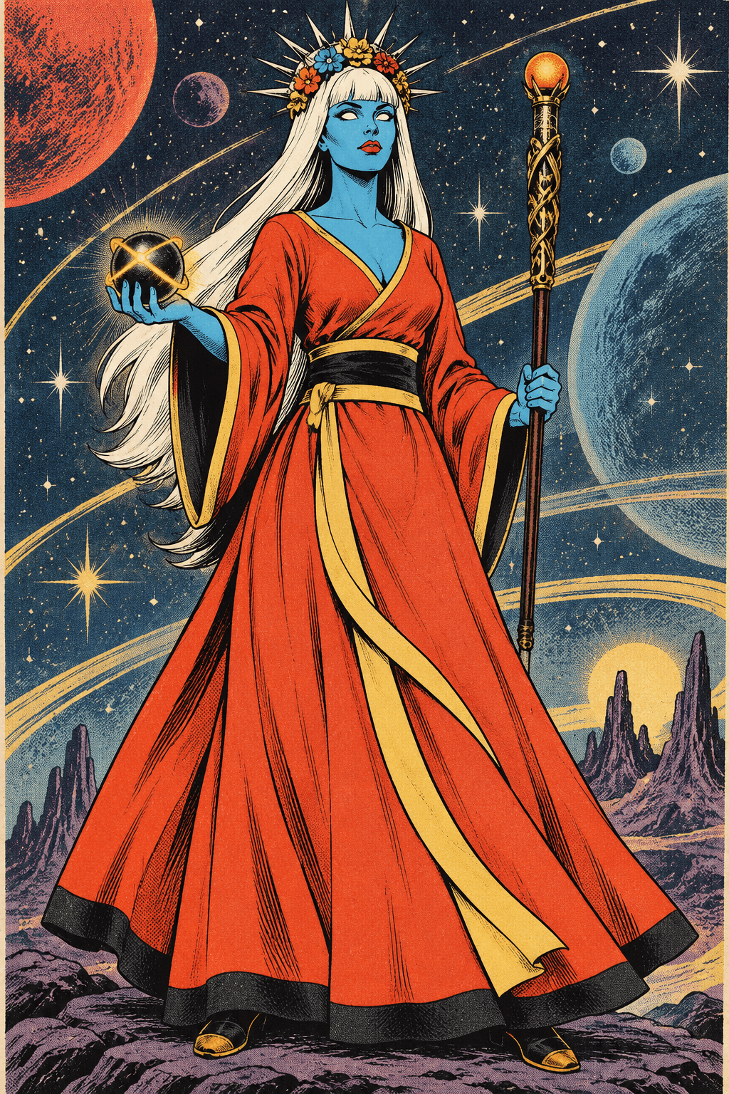 Portrait of Singu, a Legendary Cosmic Entity