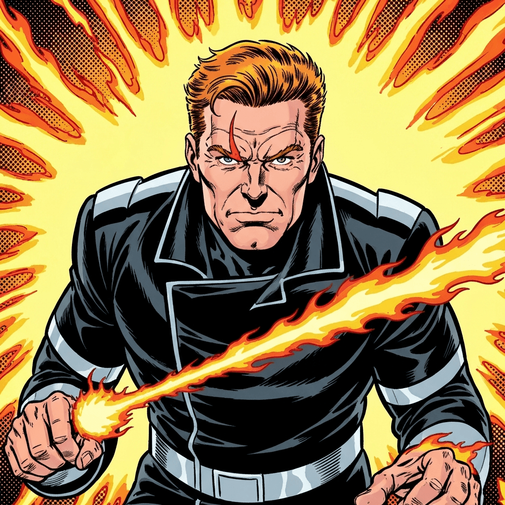 Portrait of Jack Harris, a Seasoned Human (Mutant)