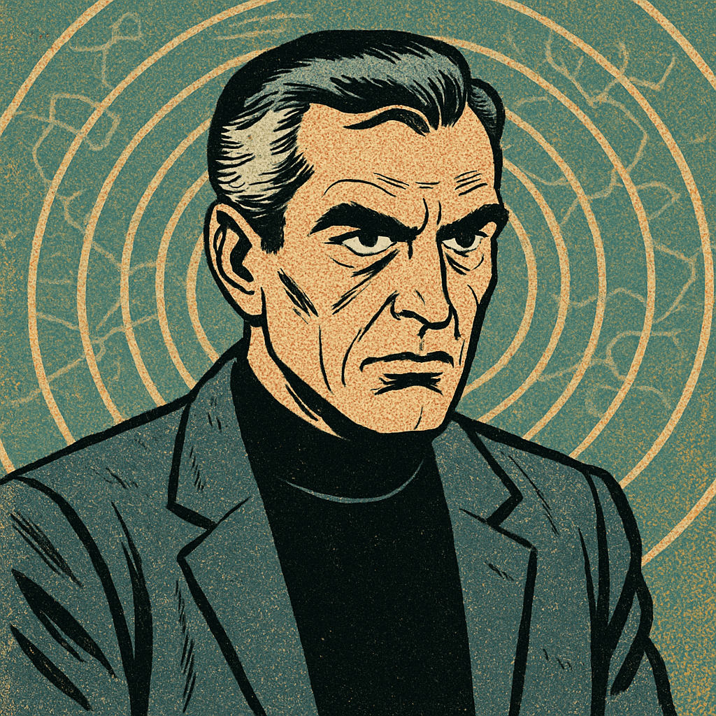 Portrait of MindBender, a Seasoned Human