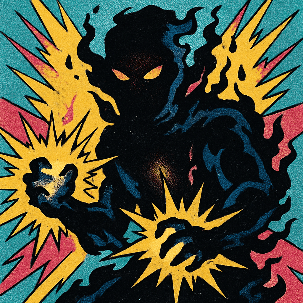 Portrait of Umbraphage, a Heroic Elemental Avatar (Living Shadow)